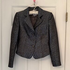 Elegant silk Textured Women's Blazer